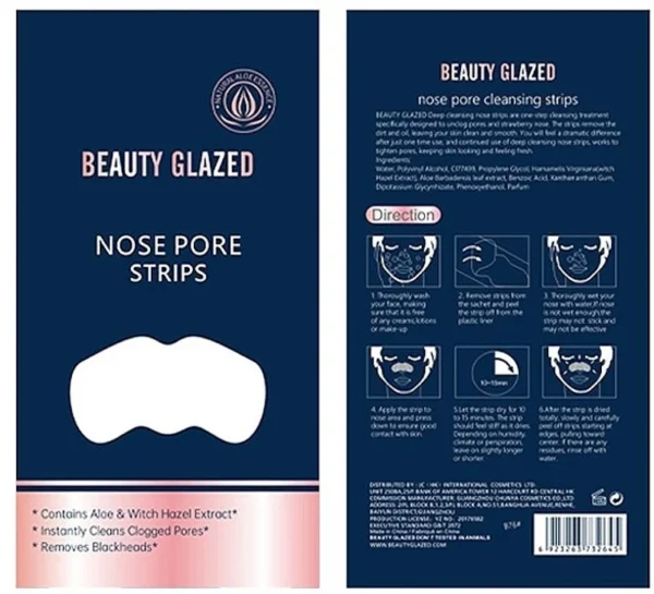 Beauty Glazed Nose Strip Blackheads Remover