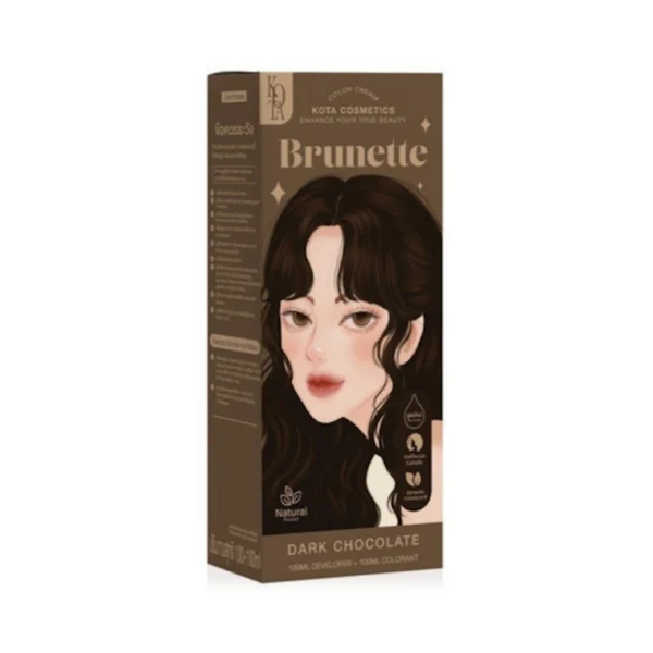 Kota Cosmetics Hair Color Brunette Dark Chocolate