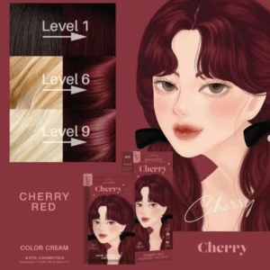 Kota Cosmetics Hair Color Cherry Red (1)