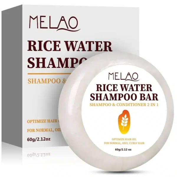 Melao Rice Water Shampoo Bar Conditioner 2 in 1