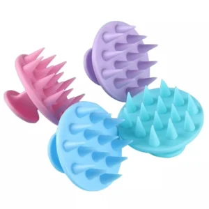 Sleek Beauty Hair Scalp Brush Silicone Massager Cleaner